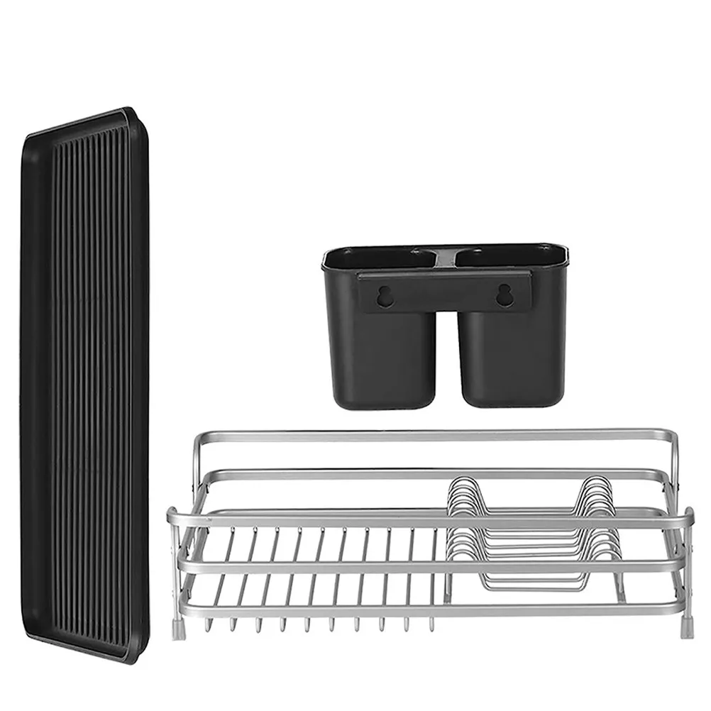 Dish Drying Rack Kitchen Counter Bowl Plate Holder Removable Cutlery Tray Draining Rack Over Sink Kitchen Organizer Dish Drainer
Dish Drying Rack Kitchen Counter Bowl Plate Holder Removable Cutlery Tray Draining Rack Over Sink Kitchen Organizer Dish Drainer