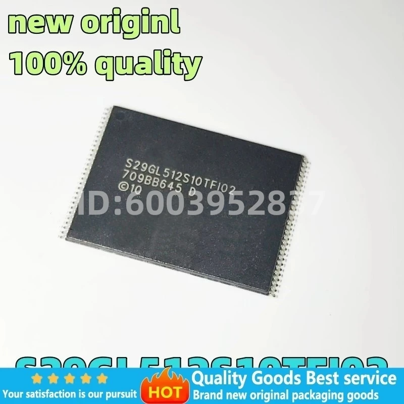 (5piece) 100% New S29GL512S10TFI02 S29GL512S10TFI020 TSOP56 Chipset
(5piece) 100% New S29GL512S10TFI02 S29GL512S10TFI020 TSOP56 Chipset