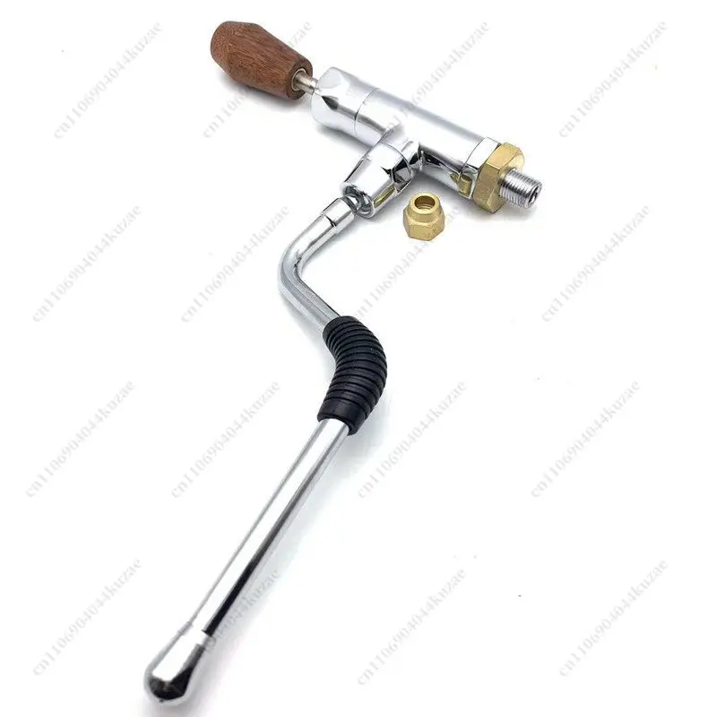 Universal 2-Point Coffee Machine Lever Valve - DIY Modification Steam & Boiling Water Valve for Huijia/Aibao/ECM/Lelit
Universal 2-Point Coffee Machine Lever Valve - DIY Modification Steam & Boiling Water Valve for Huijia/Aibao/ECM/Lelit