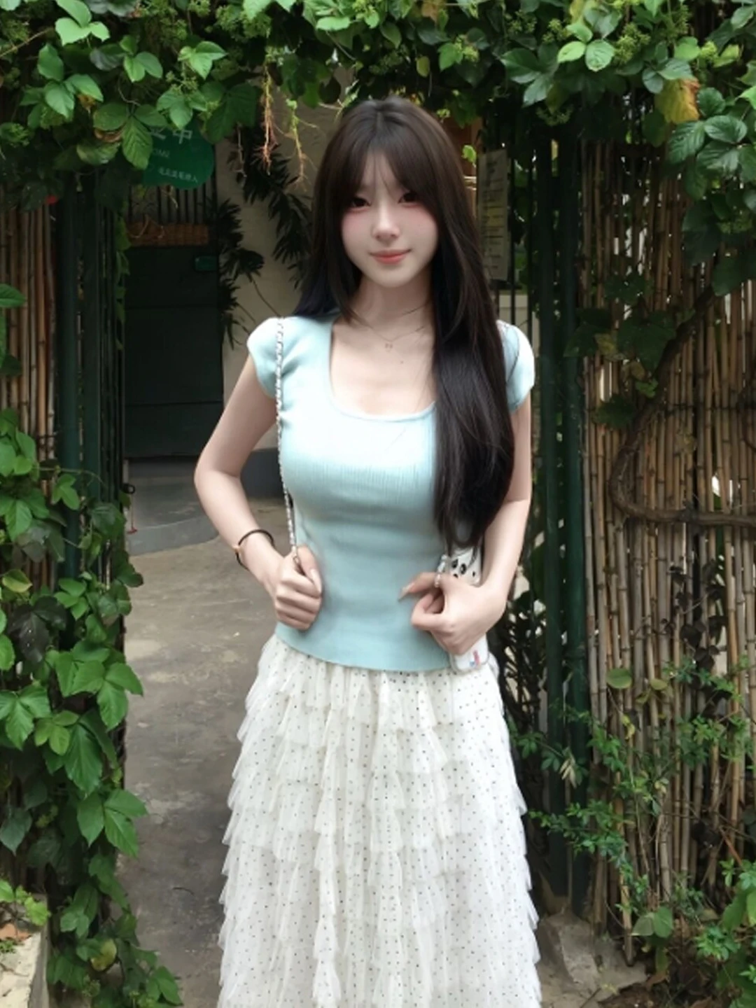 Unique Cake Skirt Top Set Ageless Stylish Summer Outfit Two-Piece Ensemble Short Sleeve Comfortable Cotton High Waist Skirt
Unique Cake Skirt Top Set Ageless Stylish Summer Outfit Two-Piece Ensemble Short Sleeve Comfortable Cotton High Waist Skirt