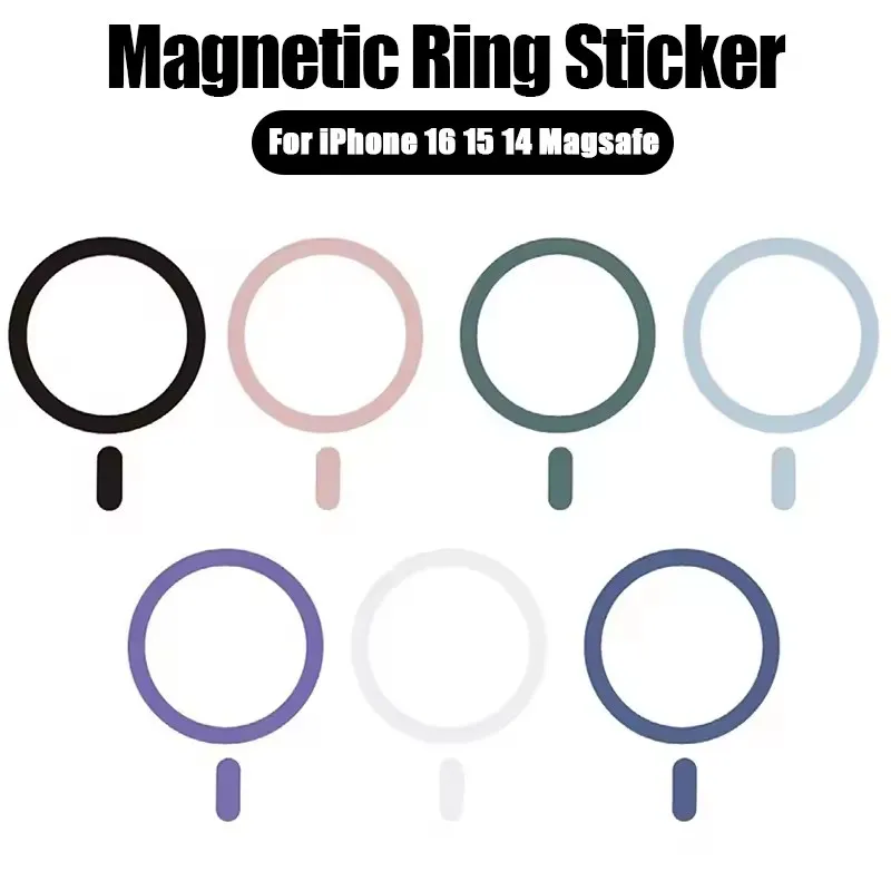 1-5PCS Universal Magnetic Metal Plate Ring for Magsafe Wireless Charger Iron Sheet Sticker Magnet Car Phone Holder Mini Sticker
1-5PCS Universal Magnetic Metal Plate Ring for Magsafe Wireless Charger Iron Sheet Sticker Magnet Car Phone Holder Mini Sticker