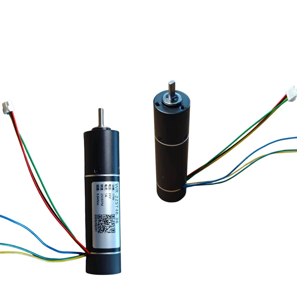 16Bit Encoder Brushless Motor WR22ST48-36 22mm Brushless Motor Coreless Gear Motor 24V 17W 10000RPM 0.64Nm
16Bit Encoder Brushless Motor WR22ST48-36 22mm Brushless Motor Coreless Gear Motor 24V 17W 10000RPM 0.64Nm
