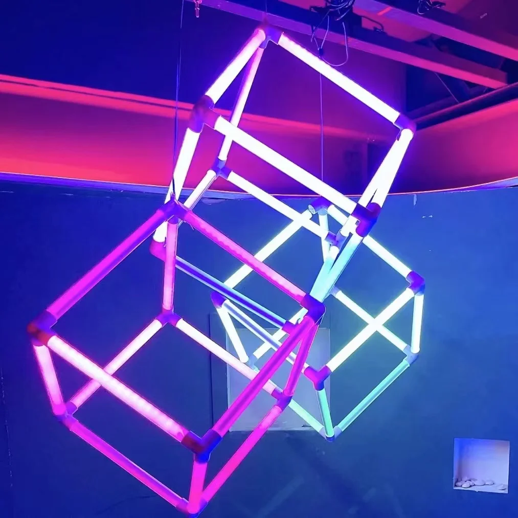 Outdoor Night Club Party Events Stage Light Programable 360 View DMX 3d RGB Led Pixel Tube Light Led Bar
Outdoor Night Club Party Events Stage Light Programable 360 View DMX 3d RGB Led Pixel Tube Light Led Bar