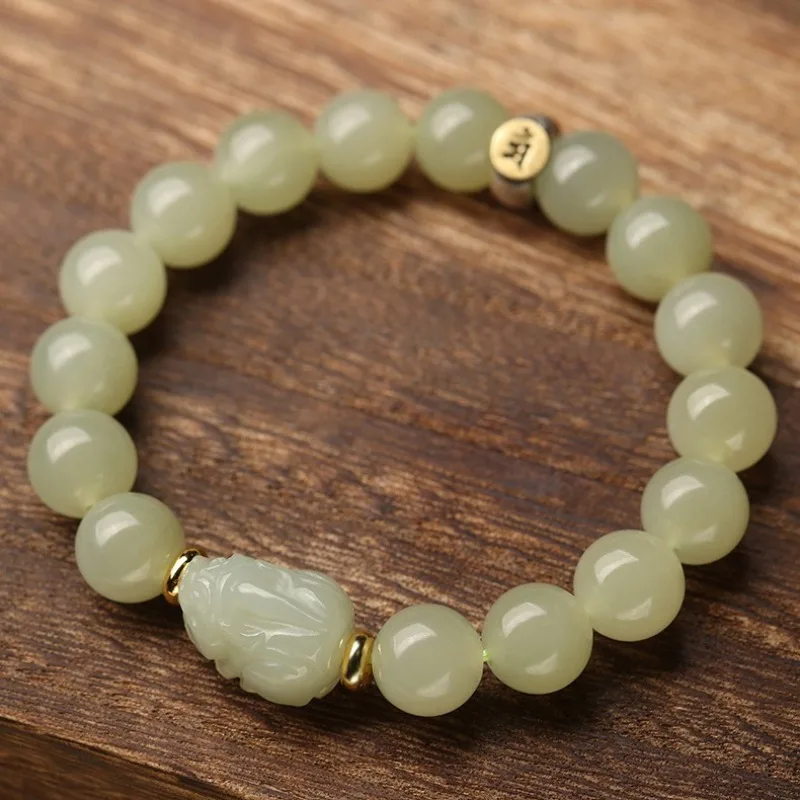 2026 Year of the Horse Zodiac Bracelet Hetian Jade Pixiu Bracelet for Women Men Lucky Wealth Gemstone Hand Jewelry Gifts
2026 Year of the Horse Zodiac Bracelet Hetian Jade Pixiu Bracelet for Women Men Lucky Wealth Gemstone Hand Jewelry Gifts