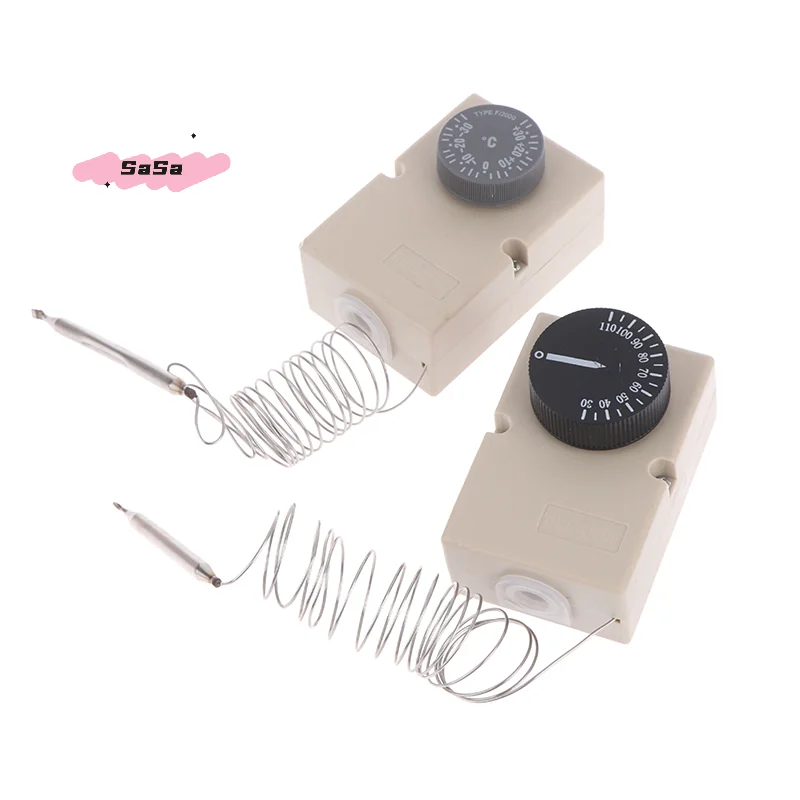 Mechanical Switch Capillary Thermostat for Electrical Device Knob Temperature Control 50-300C 0-60C 0-50C 0-40C 30-110C -30-30C
Mechanical Switch Capillary Thermostat for Electrical Device Knob Temperature Control 50-300C 0-60C 0-50C 0-40C 30-110C -30-30C