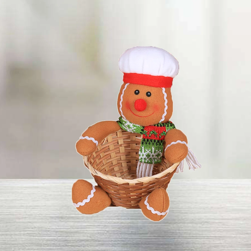 Decorations Candy Basket Storage Baskets Cookie Case Christmas Gifts 
Decorations Candy Basket Storage Baskets Cookie Case Christmas Gifts