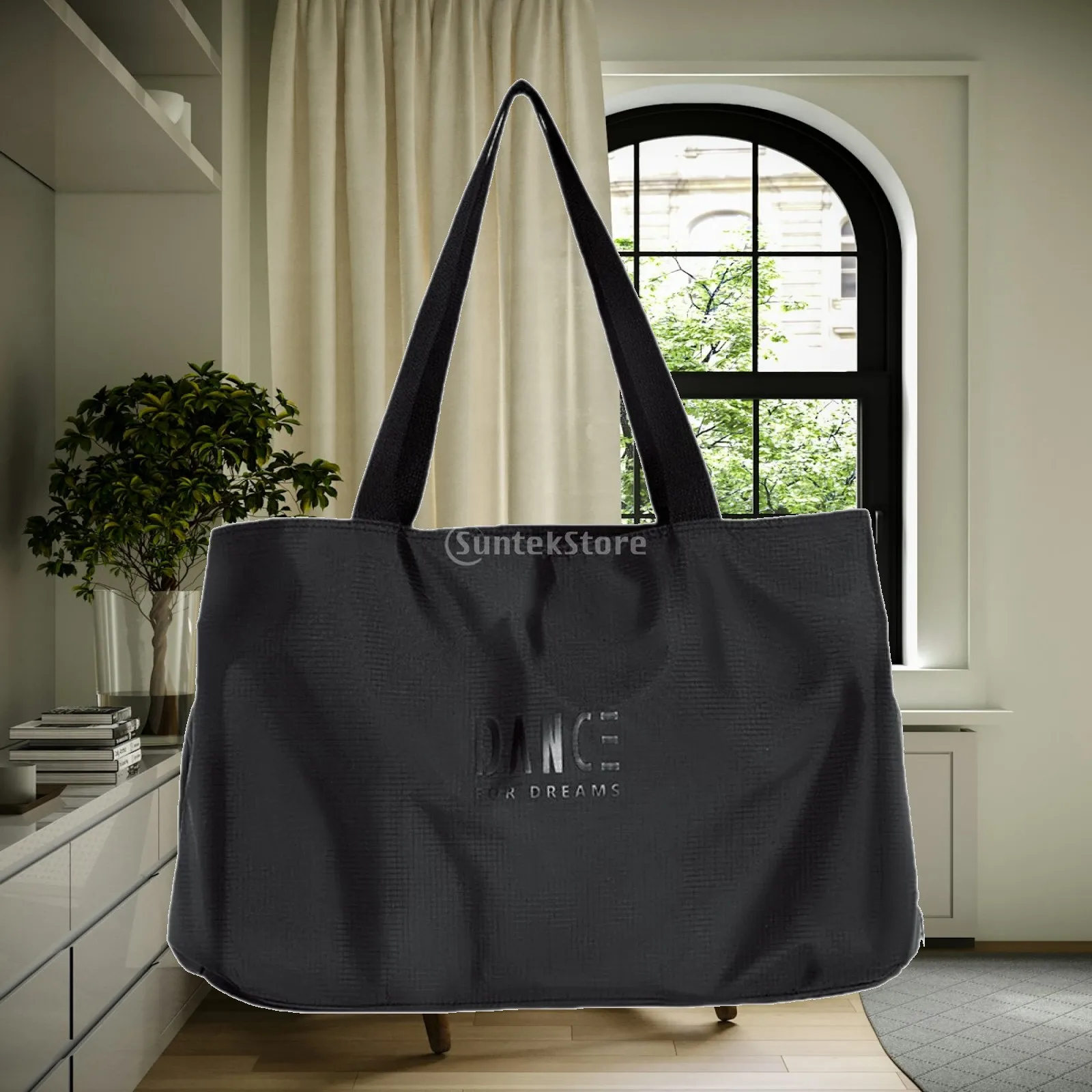 Dance Tote Bag Polyester Waterproof Stylish Gym Bag for Woman Ballet Performance School Practice
Dance Tote Bag Polyester Waterproof Stylish Gym Bag for Woman Ballet Performance School Practice