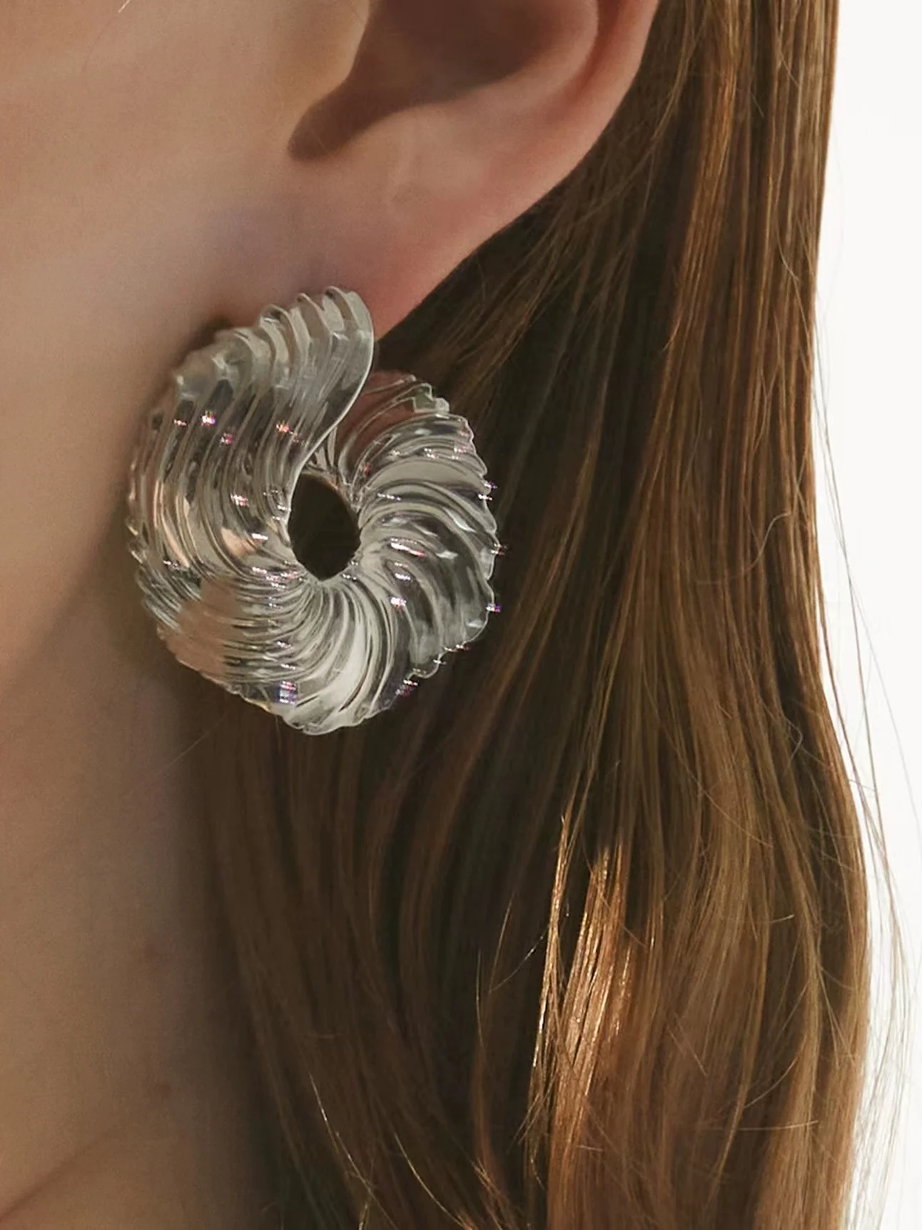 Brass Chunky Cutout Twist Statement Earrings Women Jewelry Punk Party T Show Gown Runway Korean Japan INS
Brass Chunky Cutout Twist Statement Earrings Women Jewelry Punk Party T Show Gown Runway Korean Japan INS