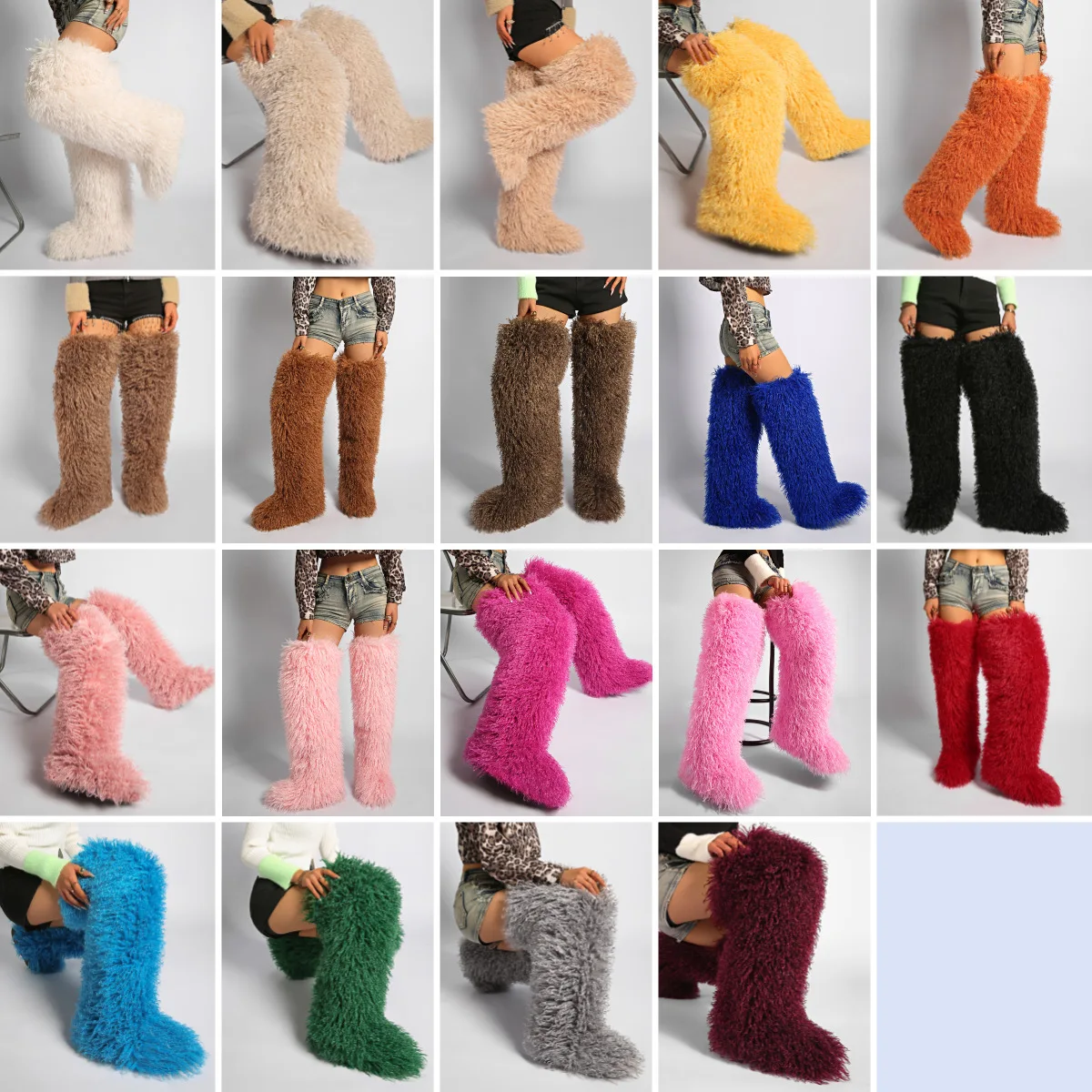 Women's Winter High Tube 72 cm Imitation Beach Wool Snow Boots Fashion Knee Boots Carnival Thigh Boots Warm Non-slip Women Boots
Women's Winter High Tube 72 cm Imitation Beach Wool Snow Boots Fashion Knee Boots Carnival Thigh Boots Warm Non-slip Women Boots