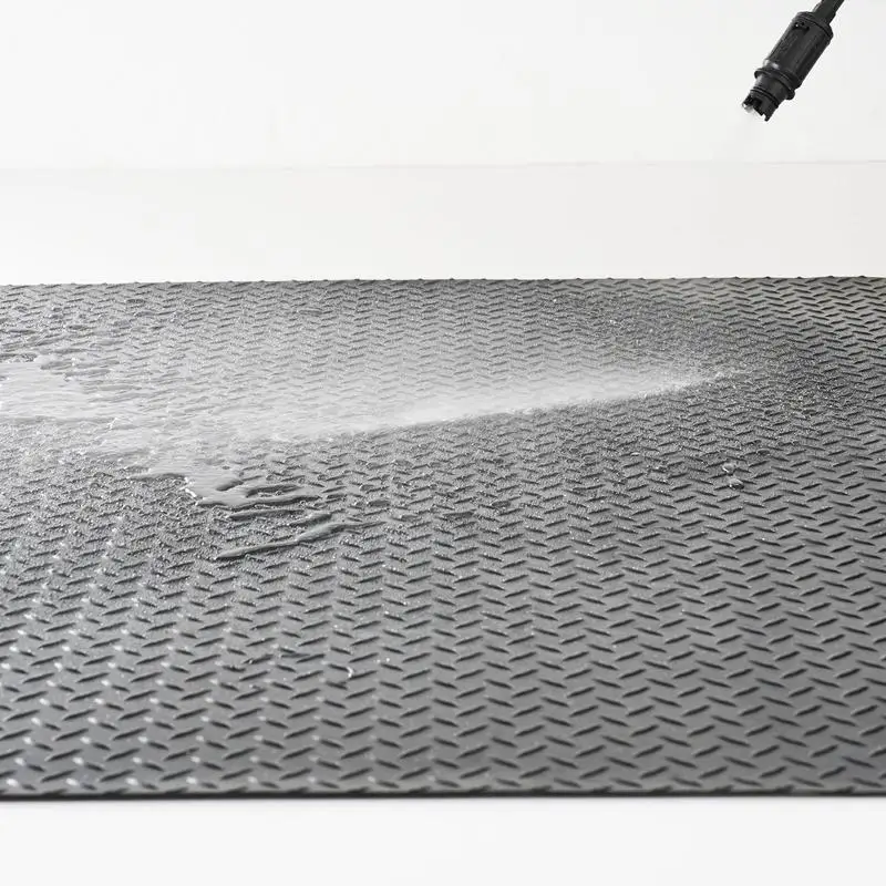 Diamond Pattern Rubber Matting 3mm x 4ft x 8ft For Garage Workshop Gym Heavy Duty SBR Floor Covering Easy Cleaning Black Industrial Roll
Diamond Pattern Rubber Matting 3mm x 4ft x 8ft For Garage Workshop Gym Heavy Duty SBR Floor Covering Easy Cleaning Black Industrial Roll