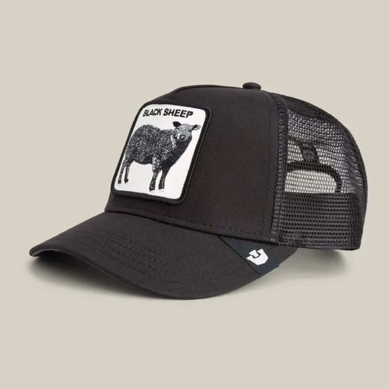 Goorin Bros the Original Trucker the BLACK SHEEP Men's Snapback Cap Hip-hop Mesh Baseball Hat with Embroidery
Goorin Bros the Original Trucker the BLACK SHEEP Men's Snapback Cap Hip-hop Mesh Baseball Hat with Embroidery