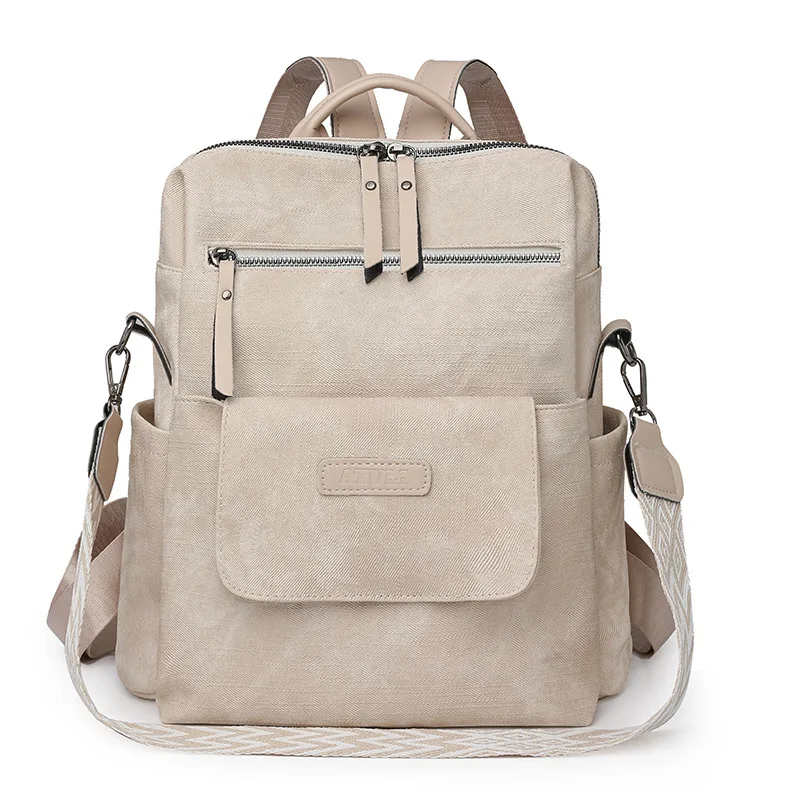 Vintage PU Leather Women Backpack Crossbody Bag with Wide Strap Multi Pocket, Anti Theft Travel Shoulder Bag for Daily Use Work
Vintage PU Leather Women Backpack Crossbody Bag with Wide Strap Multi Pocket, Anti Theft Travel Shoulder Bag for Daily Use Work