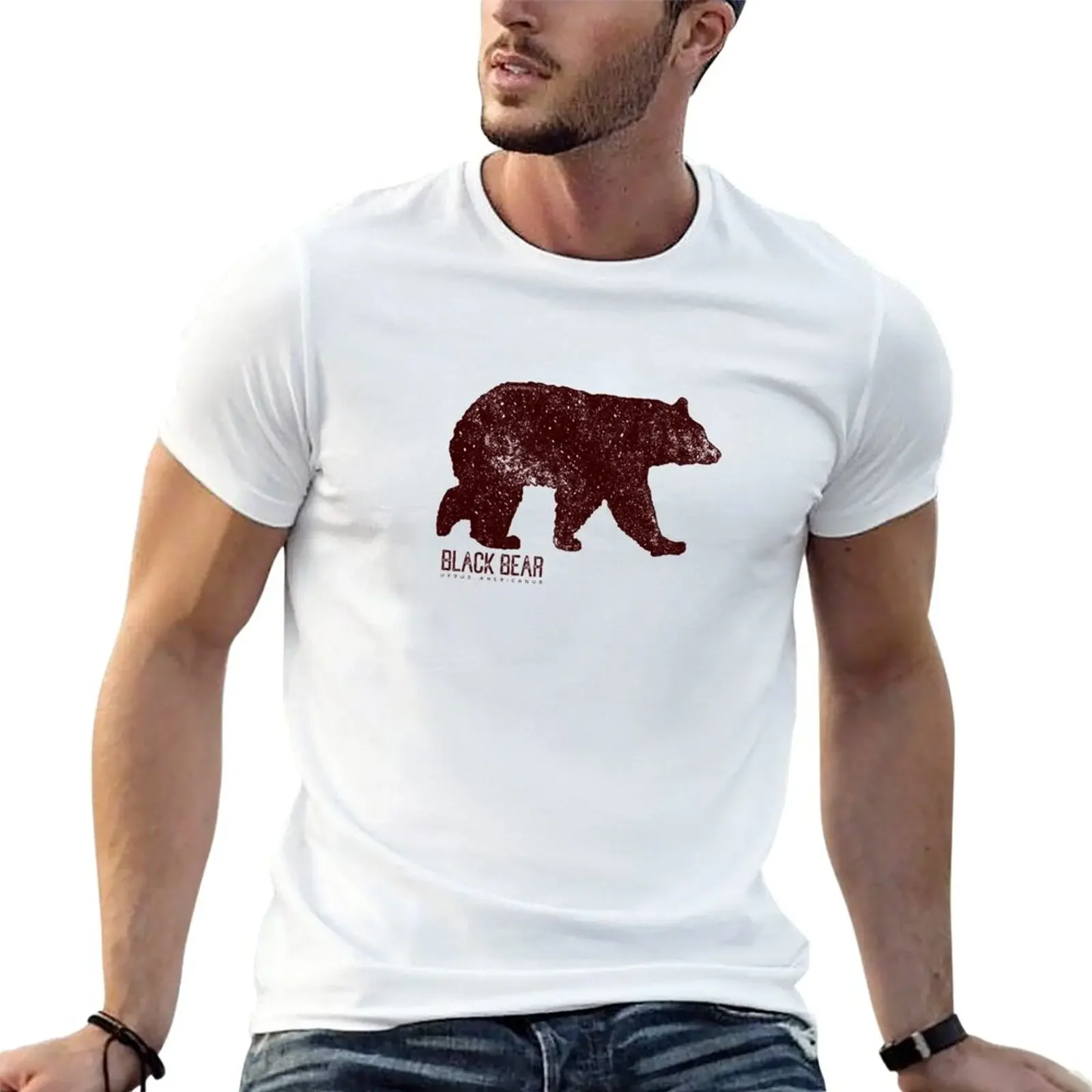 Black Bear Walking T-Shirt sublime sports fans summer clothes black t shirts for men
Black Bear Walking T-Shirt sublime sports fans summer clothes black t shirts for men