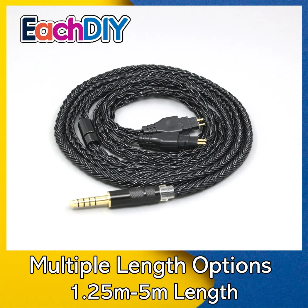 16 Core Black OCC Earphone Cable For Sennheiser HD580 HD600 HD650 HDxxx HD660S HD58x HD6xx Headphone 7728
16 Core Black OCC Earphone Cable For Sennheiser HD580 HD600 HD650 HDxxx HD660S HD58x HD6xx Headphone 7728