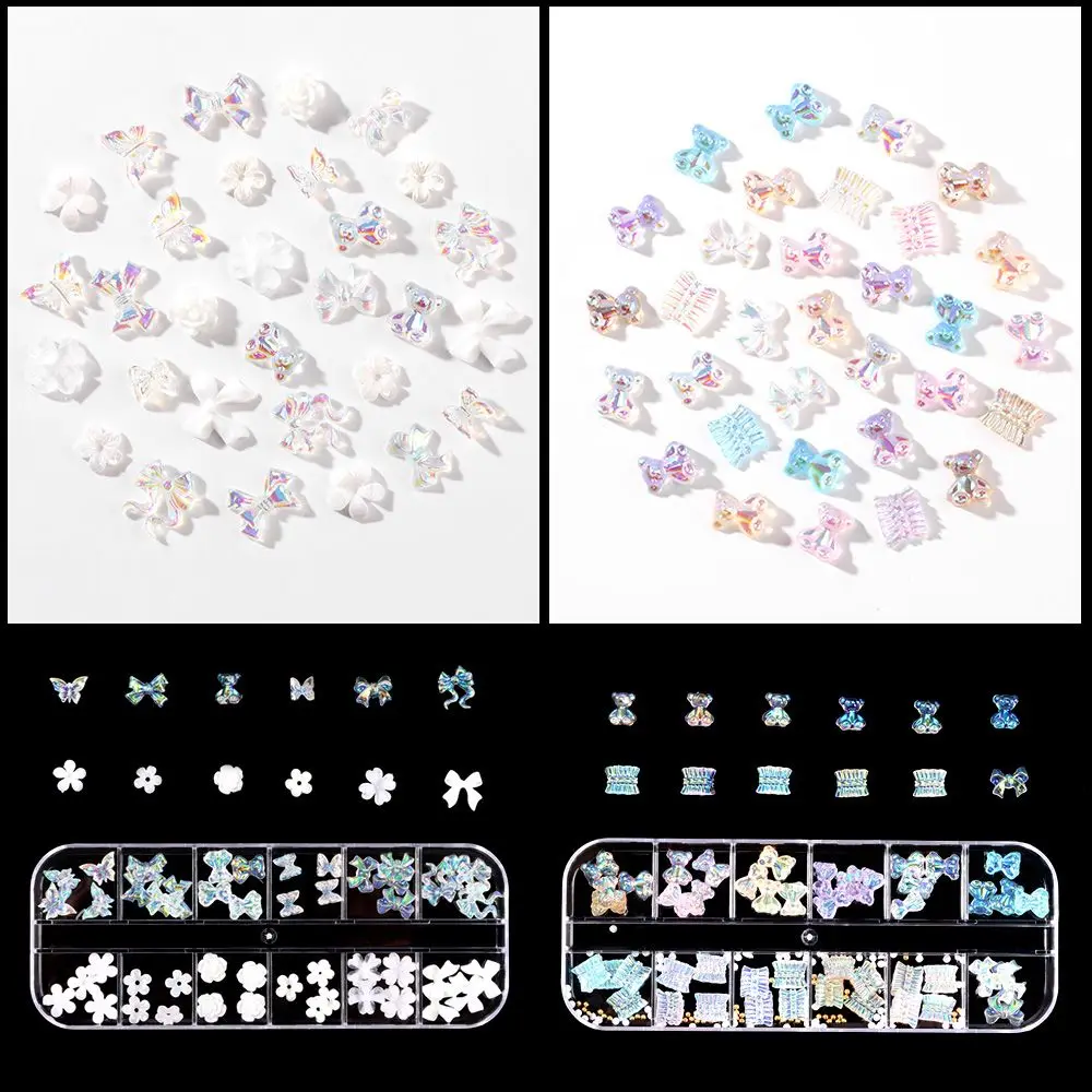 Art Design Charm Bow Nails Accessories DIY Nail Art Rhinestones Kit Multi Shaped Jelly Bear Shape White Flower Nail Art Charms
Art Design Charm Bow Nails Accessories DIY Nail Art Rhinestones Kit Multi Shaped Jelly Bear Shape White Flower Nail Art Charms