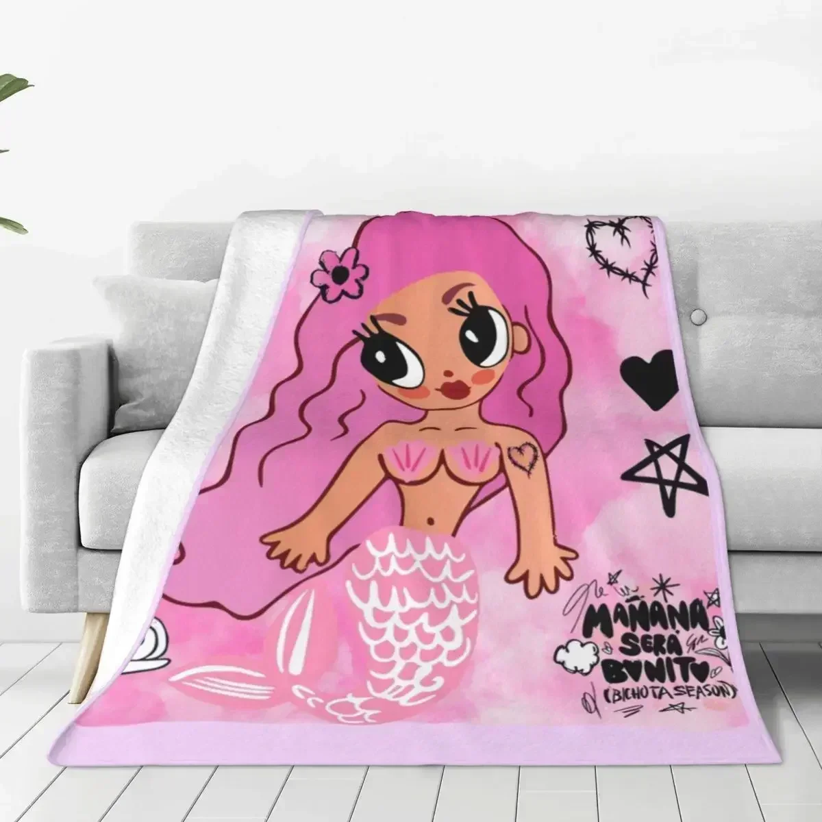 Soft Warm Blankets Camping Karol G With Pink Hair Throw Blanket Pretty Girl Heart Flannel Bedspread Bedroom Sofa Bed Cover
Soft Warm Blankets Camping Karol G With Pink Hair Throw Blanket Pretty Girl Heart Flannel Bedspread Bedroom Sofa Bed Cover