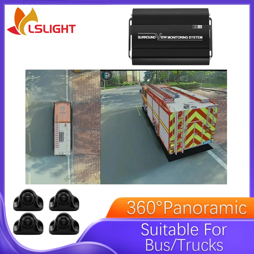Автомобильная многоугольная камера для автобуса и грузовика 360° ° Панорамное бесшовное 3D-изображение 1080P HD парковочный цифровой видеорегистратор аксессуары
Автомобильная многоугольная камера для автобуса и грузовика 360° ° Панорамное бесшовное 3D-изображение 1080P HD парковочный цифровой видеорегистратор аксессуары