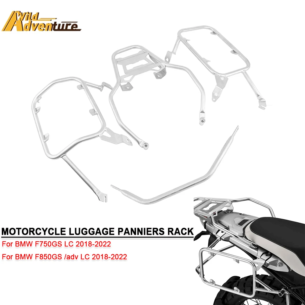 F750GS F850GS Pannier Rack For BMW F850GS adv F 750 850 GS 2018-2022 Motorcycle Top Case Saddlebag Luggage Box Mounting Bracket
F750GS F850GS Pannier Rack For BMW F850GS adv F 750 850 GS 2018-2022 Motorcycle Top Case Saddlebag Luggage Box Mounting Bracket