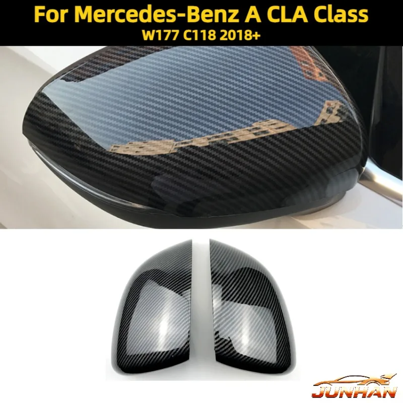 RearView Mirror Case Cover For Mercedes-Benz A CLA Class W177 C118 2018+ Carbon Fiber Car Rear View Side Mirror Caps Shell
RearView Mirror Case Cover For Mercedes-Benz A CLA Class W177 C118 2018+ Carbon Fiber Car Rear View Side Mirror Caps Shell