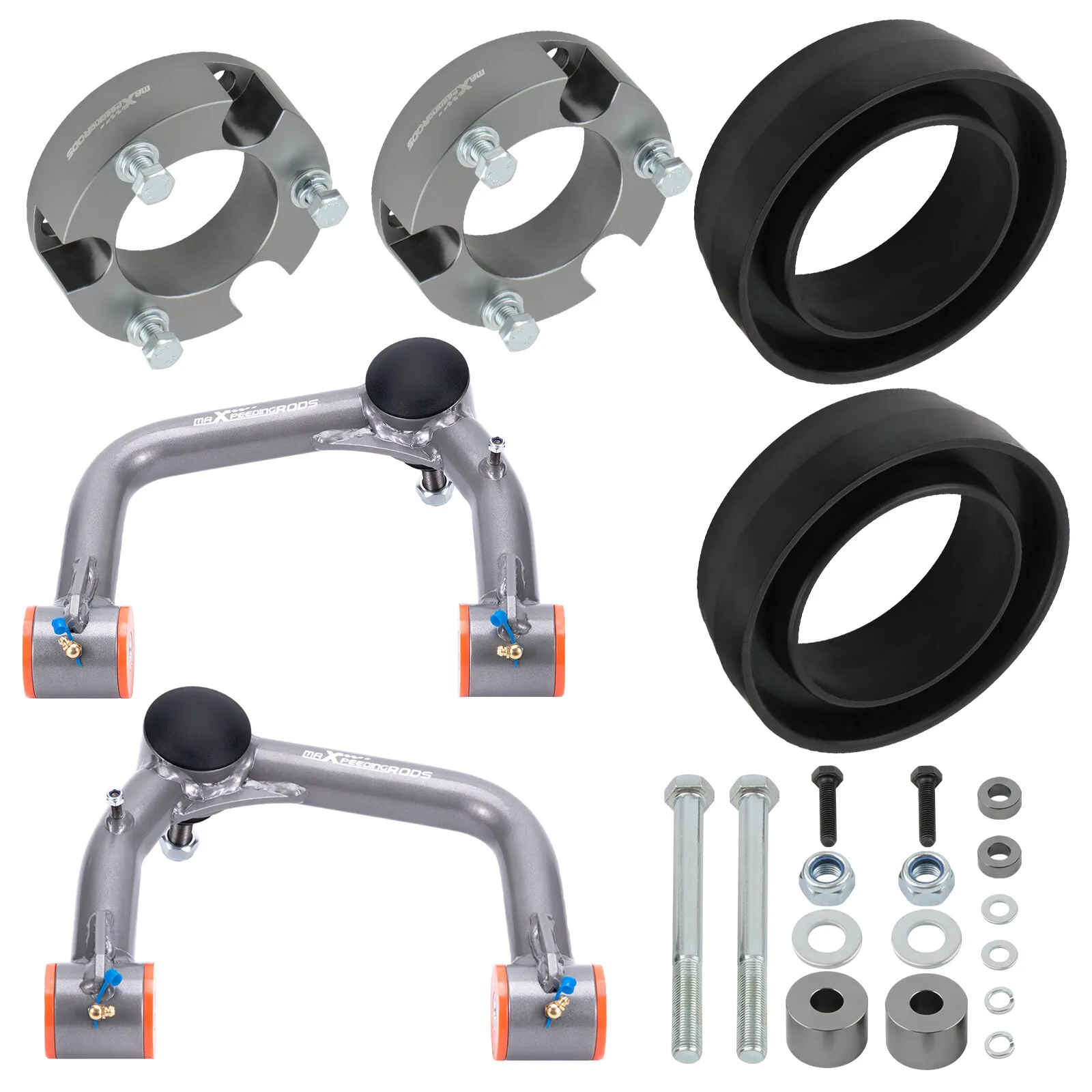 3" Front 2" Rear Lift Kit w/ Upper Control Arms For Toyota 4Runner 2003-22
3" Front 2" Rear Lift Kit w/ Upper Control Arms For Toyota 4Runner 2003-22