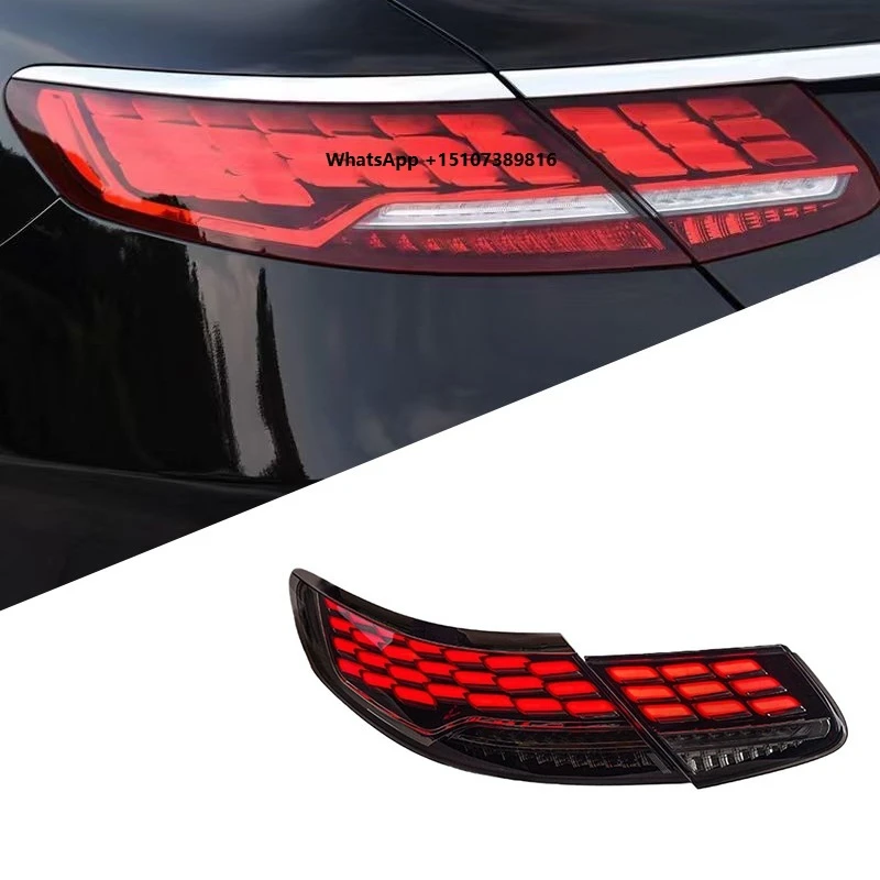 For Bens S-Class Coupe Tail Light Assembly W217 Modified New Red LED Driving Light Brake Light Turn Signal
For Bens S-Class Coupe Tail Light Assembly W217 Modified New Red LED Driving Light Brake Light Turn Signal