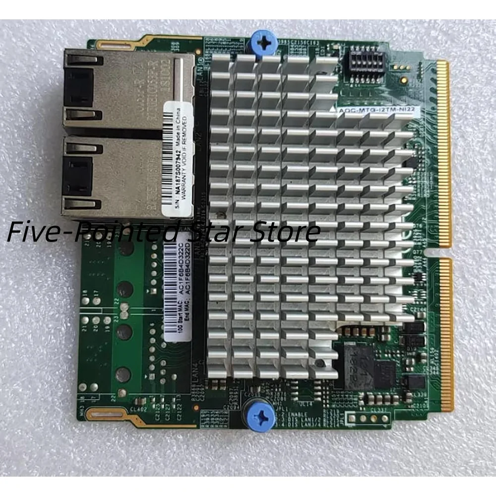 AOC-MTG-I2TM-NI22 Dual-port 10Gigabit Network Card
AOC-MTG-I2TM-NI22 Dual-port 10Gigabit Network Card