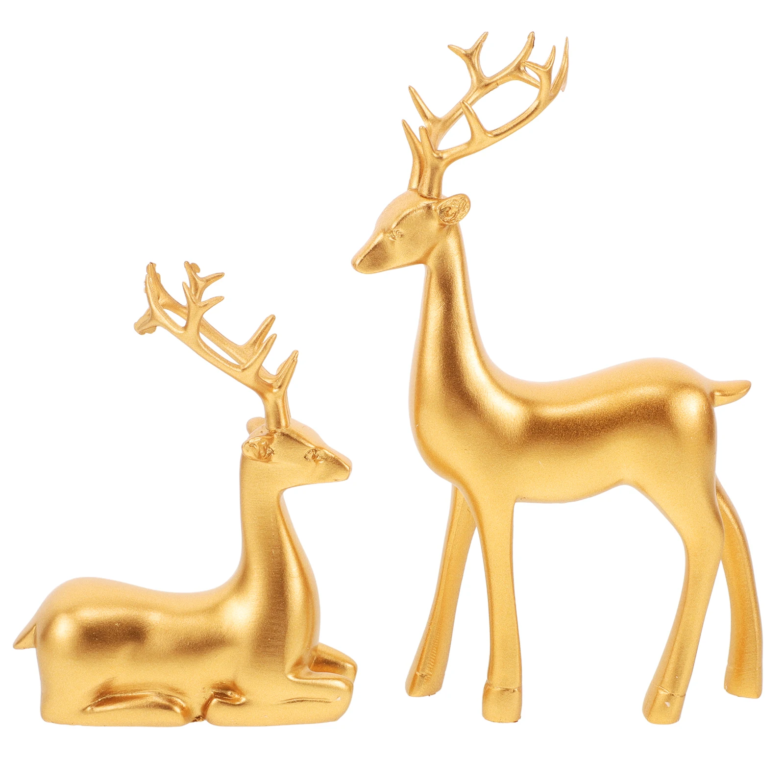 2Pcs Resin Deer Ornaments Creative Elk Sculptures for Living Room Entryway Decor Christmas Home Decoration Tabletop Statues
2Pcs Resin Deer Ornaments Creative Elk Sculptures for Living Room Entryway Decor Christmas Home Decoration Tabletop Statues