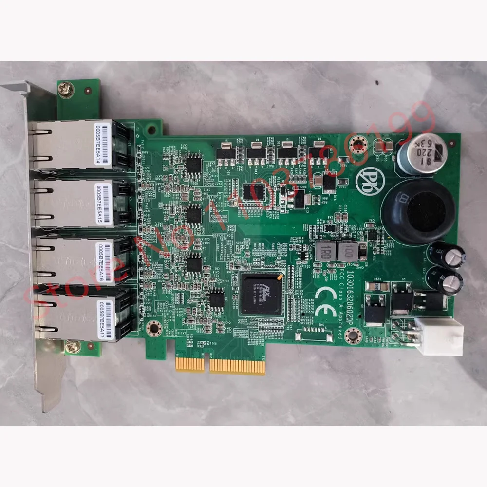 Perfect test Stable performance 4 port POE Card PoE-i314
Perfect test Stable performance 4 port POE Card PoE-i314