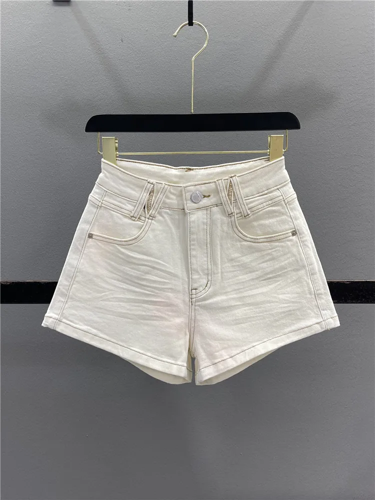 American Style High Waist Elastic Slimming Denim Shorts Women's Summer 2026 Casual High Waist Wide Leg Pants Hot Pants
American Style High Waist Elastic Slimming Denim Shorts Women's Summer 2026 Casual High Waist Wide Leg Pants Hot Pants