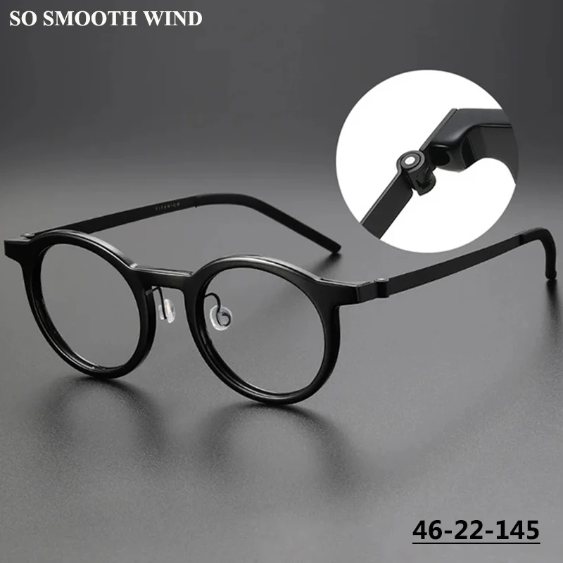Denmark Round Glasses Frame 1846 Screwless Men Women Thick Acetate Screwless Eyeglasses Fashion Eyewear Ultralight Spectacle Lot
Denmark Round Glasses Frame 1846 Screwless Men Women Thick Acetate Screwless Eyeglasses Fashion Eyewear Ultralight Spectacle Lot