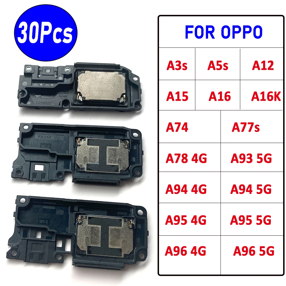 30 шт., громкий динамик, зуммер, телефонный кабель для Oppo A3S A5S A12 A15 A16 A16 A16K A74 A77S A78 4G A93 A94 4G A95
30 шт., громкий динамик, зуммер, телефонный кабель для Oppo A3S A5S A12 A15 A16 A16 A16K A74 A77S A78 4G A93 A94 4G A95