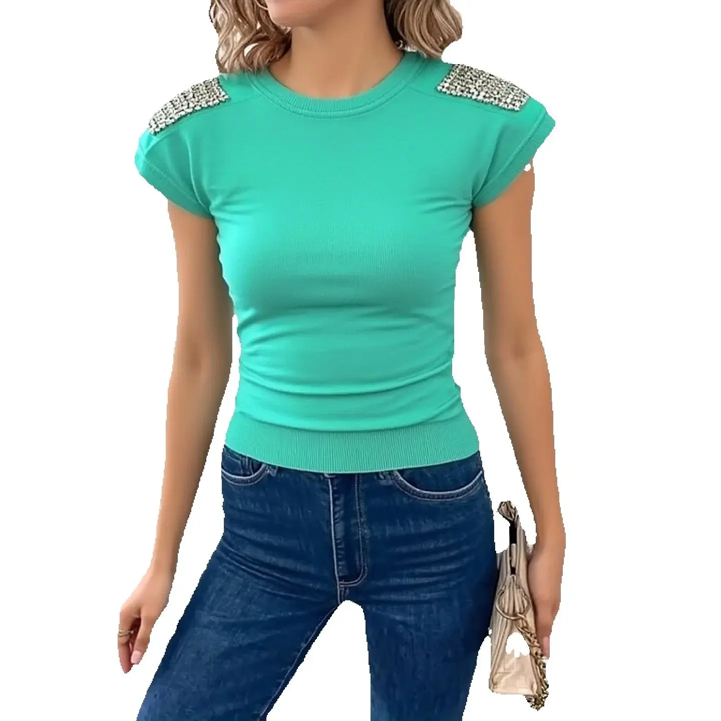 Women Summer Y2k Clothes Sleevless O Neck Pearl Tanks Camis Crop Vintage Cool Girl Knit Korean Fashion Sweater Tee
Women Summer Y2k Clothes Sleevless O Neck Pearl Tanks Camis Crop Vintage Cool Girl Knit Korean Fashion Sweater Tee