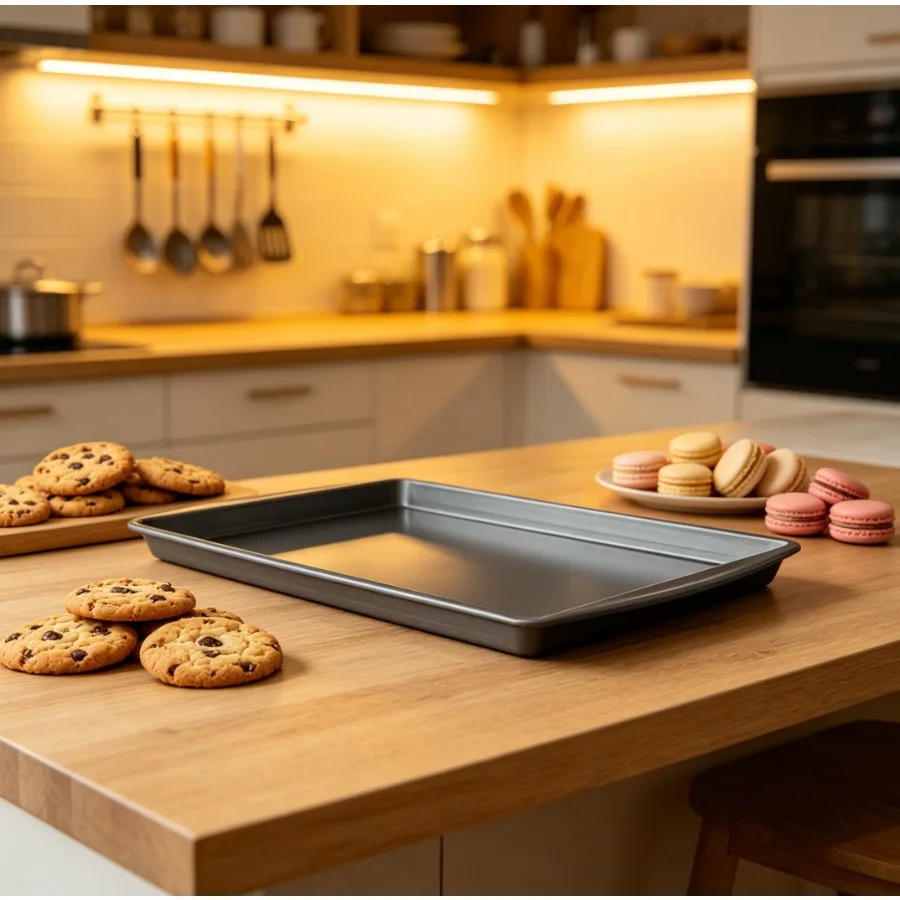 11" x 17" Large Nonstick Cookie & Baking Sheet
11" x 17" Large Nonstick Cookie & Baking Sheet