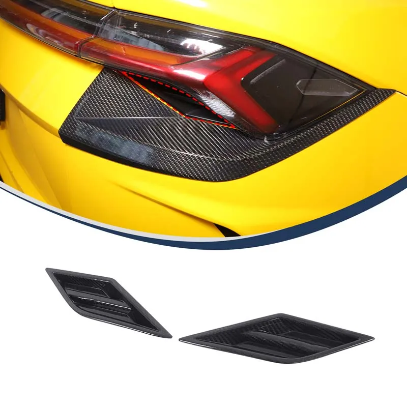 For Lamborghini URUS 2018-2023 Real carbon fiber car rear taillight decorative cover sticker car exterior protection accessories 
For Lamborghini URUS 2018-2023 Real carbon fiber car rear taillight decorative cover sticker car exterior protection accessories