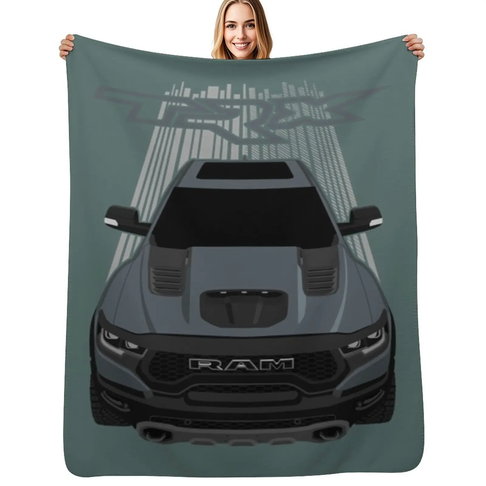 Ram 1500 T-ShirtRam 1500 TRX - Anvil Grey Throw Blanket Soft Cozy Blanket for Pet Kids Adults
Ram 1500 T-ShirtRam 1500 TRX - Anvil Grey Throw Blanket Soft Cozy Blanket for Pet Kids Adults