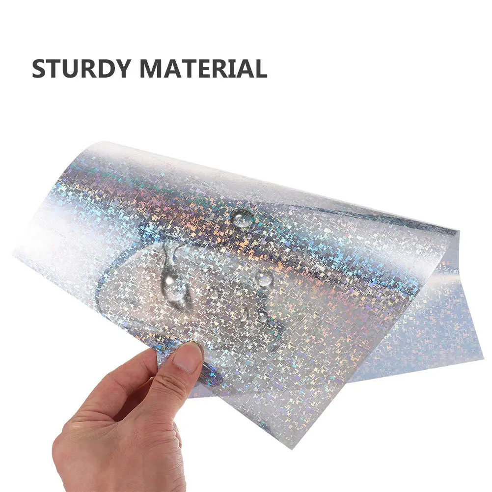 8Pcs Waterproof Holographic Photo Paper Glossy Smooth Flat Surface Printing Sheets Inkjet Printer School Office Use
8Pcs Waterproof Holographic Photo Paper Glossy Smooth Flat Surface Printing Sheets Inkjet Printer School Office Use