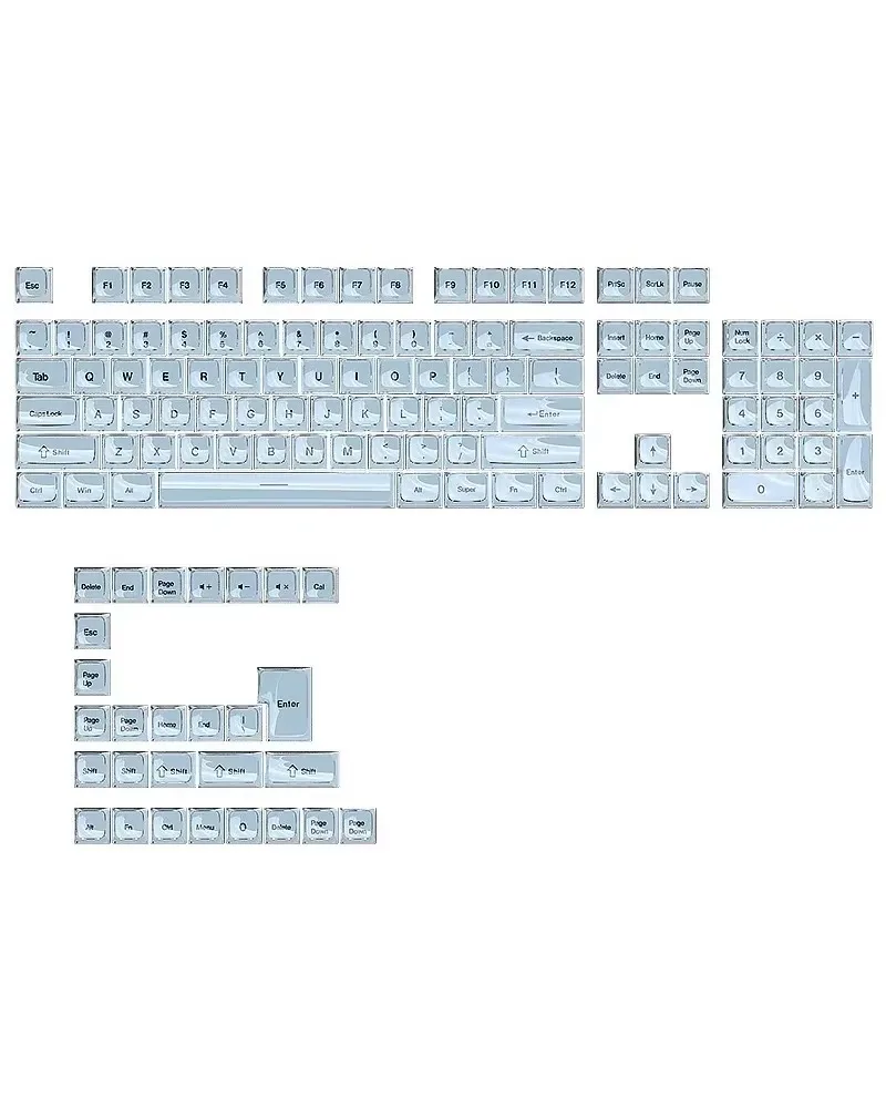 Tender Jelly Pink MDA Ergonomic Keycaps 132 Keys Small Full Set PC Glossy Transparent Magnetic Axis Keyboard
Tender Jelly Pink MDA Ergonomic Keycaps 132 Keys Small Full Set PC Glossy Transparent Magnetic Axis Keyboard