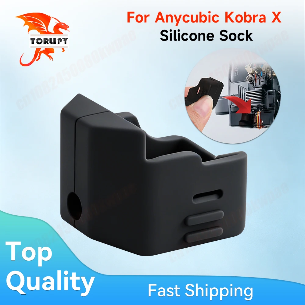 For Anycubic Kobra X Hotend Heating Block Cover 1/3/5/10PCS Black Silicone Socks Upgrade Anycubic Kobra X 3D Printer Accessories
For Anycubic Kobra X Hotend Heating Block Cover 1/3/5/10PCS Black Silicone Socks Upgrade Anycubic Kobra X 3D Printer Accessories