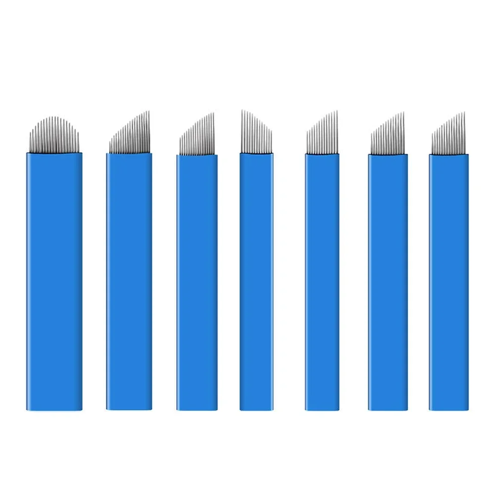 100pcs Microblading Tebori Blades Needles Tattoo needles Permanent Makeup Needle 7 9 11 12 14 16 Manual Eyebrow Blades
100pcs Microblading Tebori Blades Needles Tattoo needles Permanent Makeup Needle 7 9 11 12 14 16 Manual Eyebrow Blades