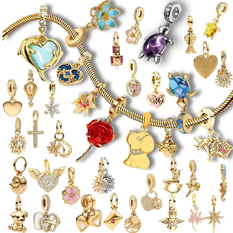 Оригинальные бусины-шармы: сверкающий ангел, двойной фейерверк и морской конек. Подходят для браслетов-подвесок. Женские ювелирные украшения, подарок.
Оригинальные бусины-шармы: сверкающий ангел, двойной фейерверк и морской конек. Подходят для браслетов-подвесок. Женские ювелирные украшения, подарок.