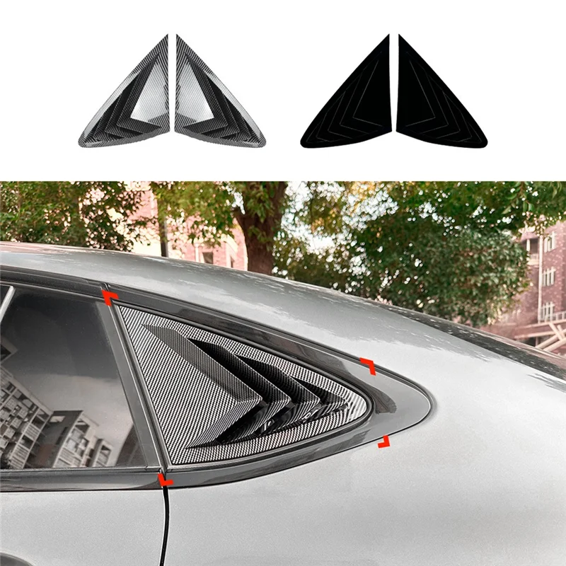 Car Rear Triangular Window Louvers Shutters Blinds Cover Trim For Benz GLC Coupe C253 2016-2022
Car Rear Triangular Window Louvers Shutters Blinds Cover Trim For Benz GLC Coupe C253 2016-2022