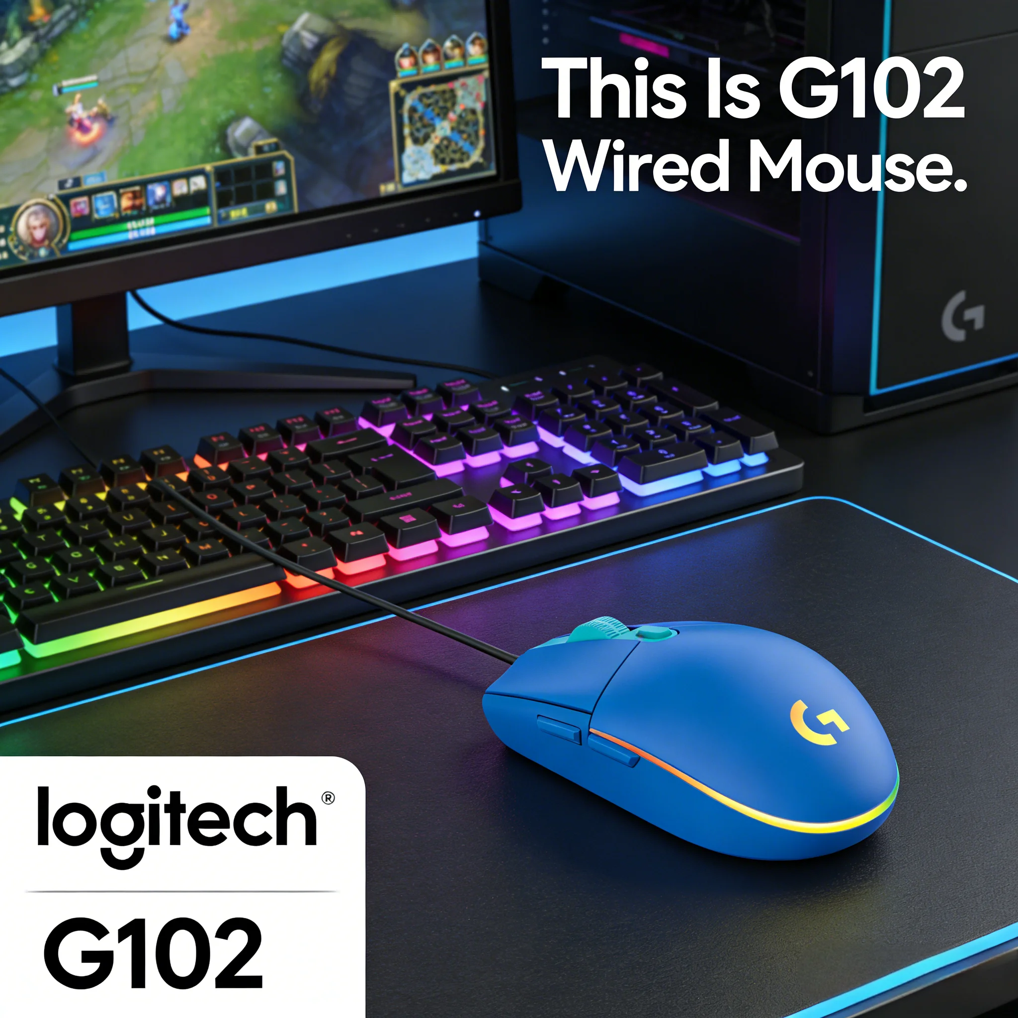 Logitech G102 - Perfect for Gaming Beginners
Logitech G102 - Perfect for Gaming Beginners