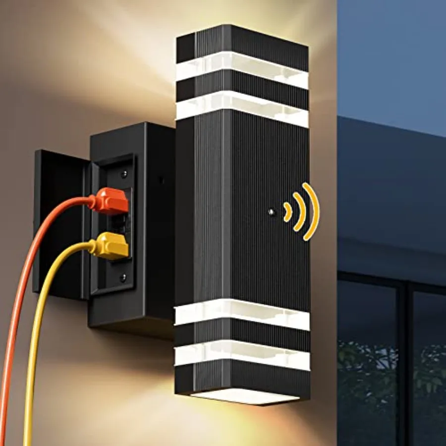 Outdoor Porch Lights with Outlet Dusk to Dawn Porch Light Wall Light Fixture Waterproof Outdoor GFCI Outlet Outside Porch Wall
Outdoor Porch Lights with Outlet Dusk to Dawn Porch Light Wall Light Fixture Waterproof Outdoor GFCI Outlet Outside Porch Wall