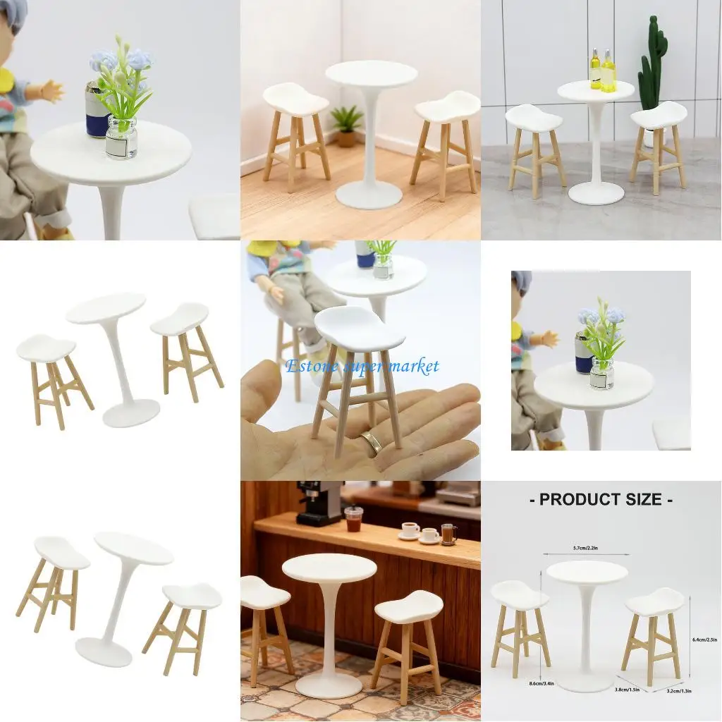 090B развивающий кукольный домик, табурет, миниатюрный стол, игрушка Zakka, игрушка для ролевых игр
090B развивающий кукольный домик, табурет, миниатюрный стол, игрушка Zakka, игрушка для ролевых игр