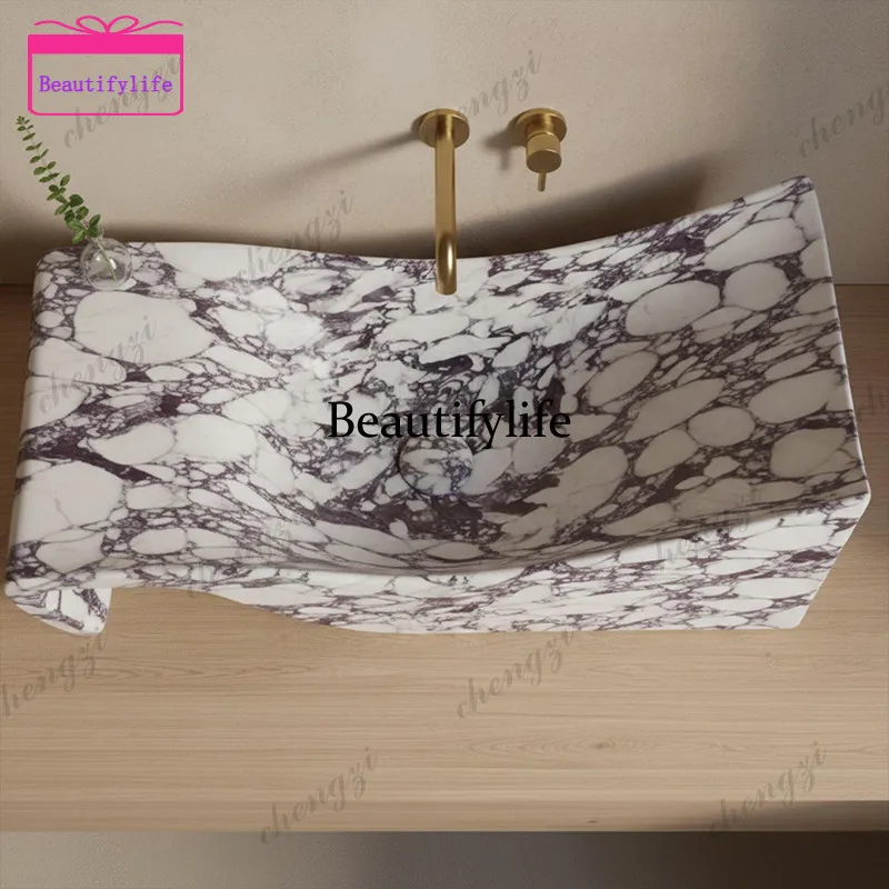 a38 Light Luxury High-End Marble Washbasin Countertop Basin Villa Bathroom Natural Luxury Stone Shaped Washbasin
a38 Light Luxury High-End Marble Washbasin Countertop Basin Villa Bathroom Natural Luxury Stone Shaped Washbasin