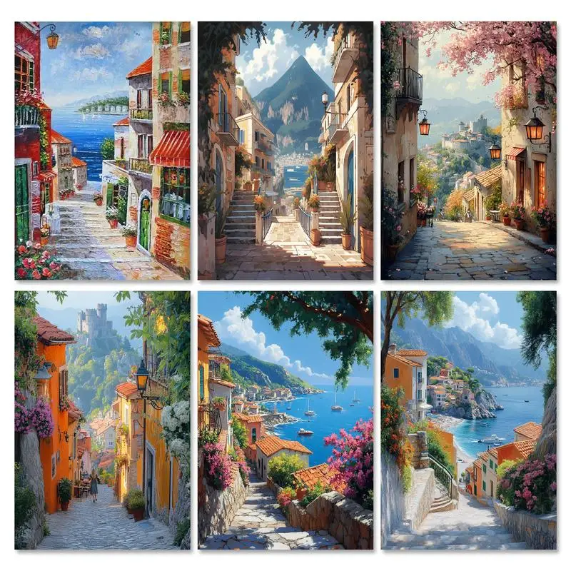 GATYZTORY Paint By Numbers Town Scenery Acrylic Pigment Framed Painting By Number Kits On Canvas Diy Gift Home Decoration
GATYZTORY Paint By Numbers Town Scenery Acrylic Pigment Framed Painting By Number Kits On Canvas Diy Gift Home Decoration