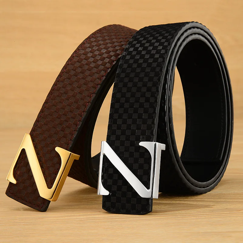 2025 Men's Cowhide Belt Casual Belt Business Xiaomi Grid Belt Smooth Buckle Fashion Versatile Korean Version Belt Belt for Men
2025 Men's Cowhide Belt Casual Belt Business Xiaomi Grid Belt Smooth Buckle Fashion Versatile Korean Version Belt Belt for Men