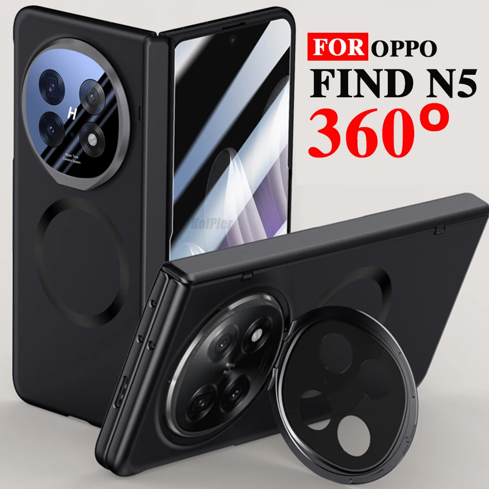 FindN5 Metal Lens Holder Magsafe Strong Magnetic Skin-friendly Feel Case For OPPO Find N5 5G Slim Protective Matte Cover
FindN5 Metal Lens Holder Magsafe Strong Magnetic Skin-friendly Feel Case For OPPO Find N5 5G Slim Protective Matte Cover