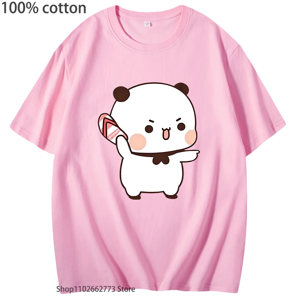 Шлепанцы Kawaii Bubu At Dudu, футболки He Tease Bubu, Забавные футболки с медведем, летняя одежда из 100% хлопка для женщин и мужчин
Шлепанцы Kawaii Bubu At Dudu, футболки He Tease Bubu, Забавные футболки с медведем, летняя одежда из 100% хлопка для женщин и мужчин