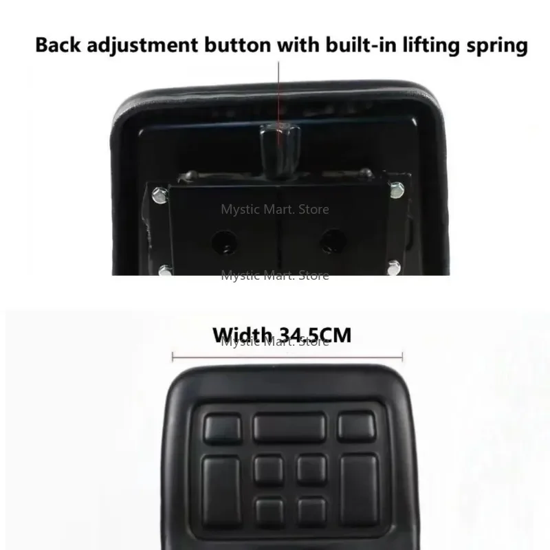 Универсальное сиденье для трактора с подвеской | Амортизирующее комфортное сиденье для сельскохозяйственных тракторов
Универсальное сиденье для трактора с подвеской | Амортизирующее комфортное сиденье для сельскохозяйственных тракторов